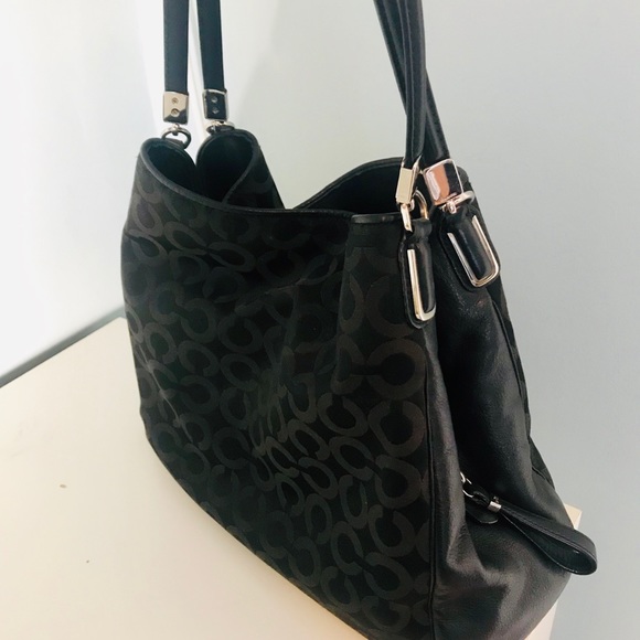 Coach Phoebe Hobo Bucket Signature Logo C - Picture 3 of 8